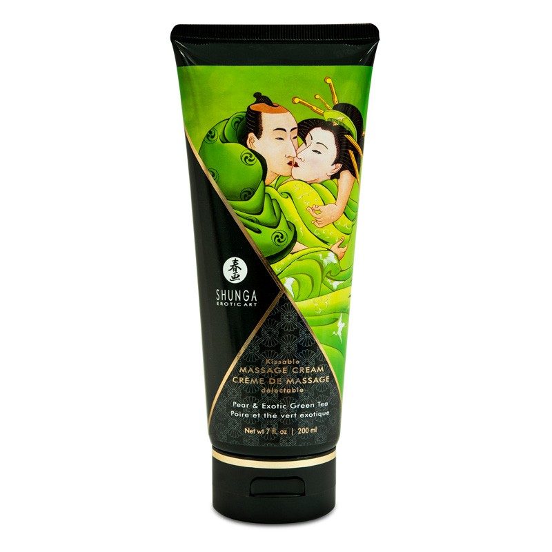 SH4111 Shunga Kissable Massage Cream Pear & Exotic Green Tea