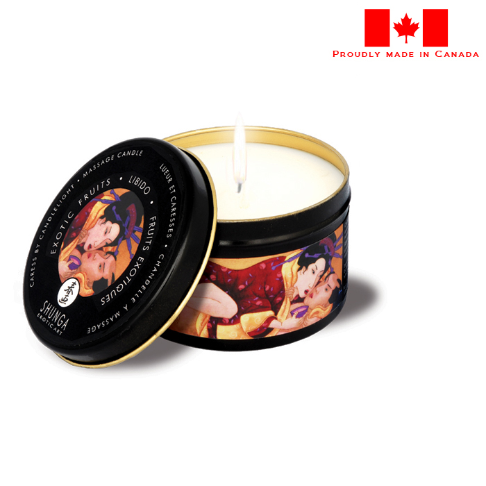 SH4502 Shunga Caress By CandlelightLibido Exotic Fruits Massage Candle