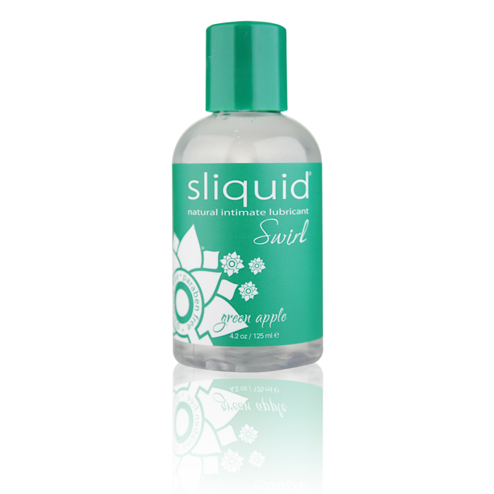 SL007 Sliquid 4.2 oz Sliquid Swirl Green Apple