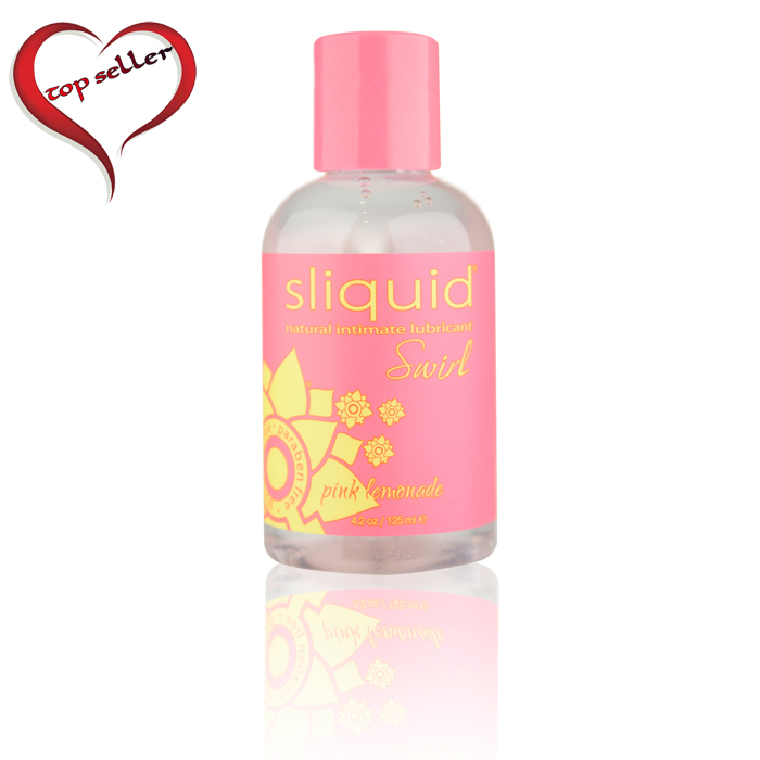 SL016 Sliquid 4.2 oz Sliquid Swirl Pink Lemonade