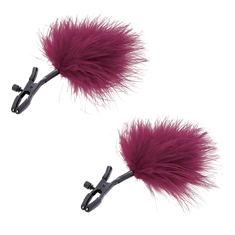 SS098-31 SportSheets Enchanted Feather Nipple Clamps