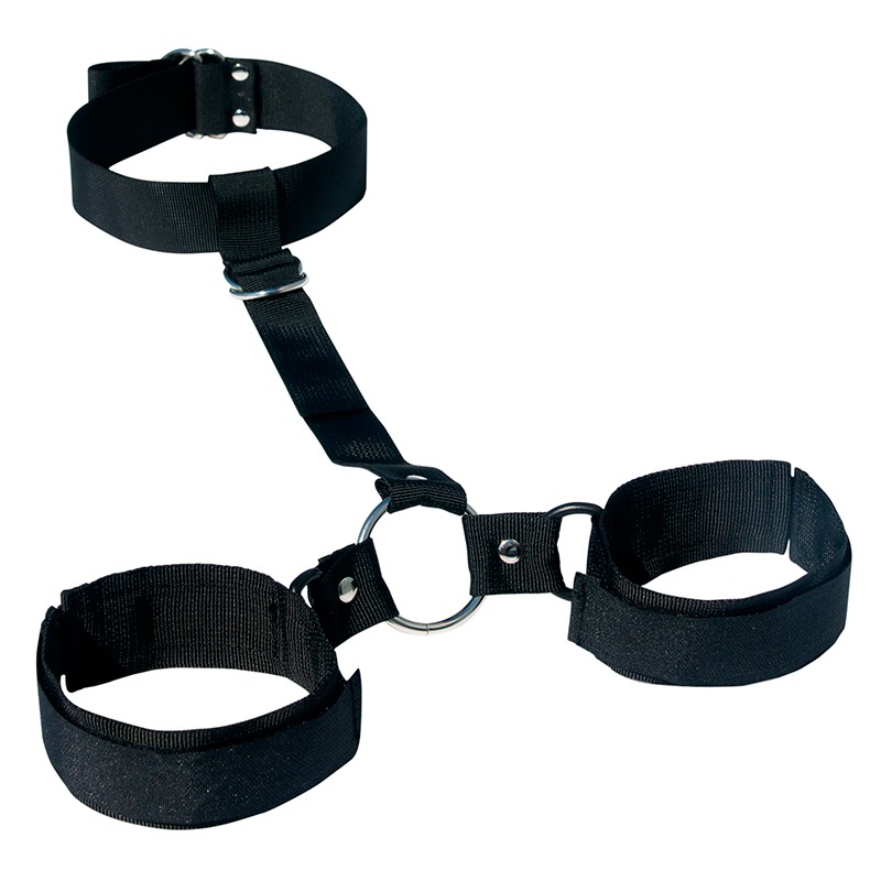 SS099-10 Sex and Mischief Shadow Neck and Wrist Restraint