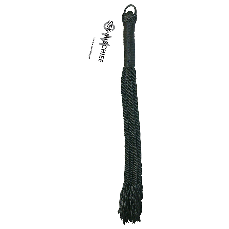 SS100-47 Sex and Mischief Shadow Rope Flogger