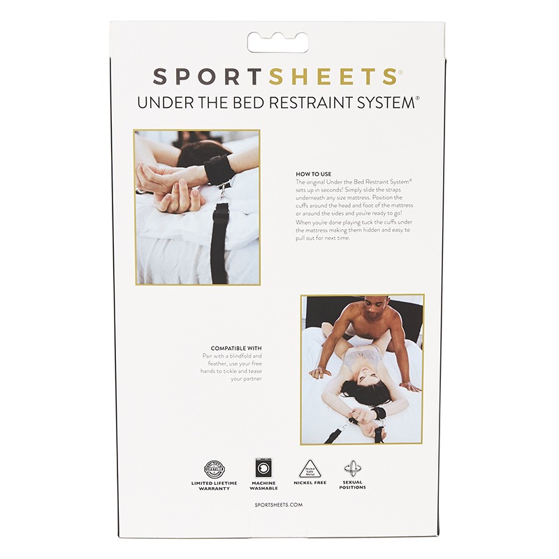 SS202-01 Sportsheets Under the Bed Restraint System