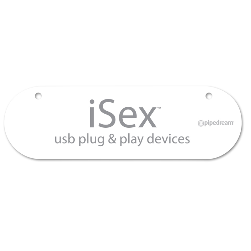 SighiSex Pipedreams iSex Promotional Sign