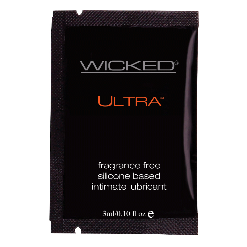WC90500 Wicked Sensual Care  3 ml Ultra Silicone Based Sample Pack