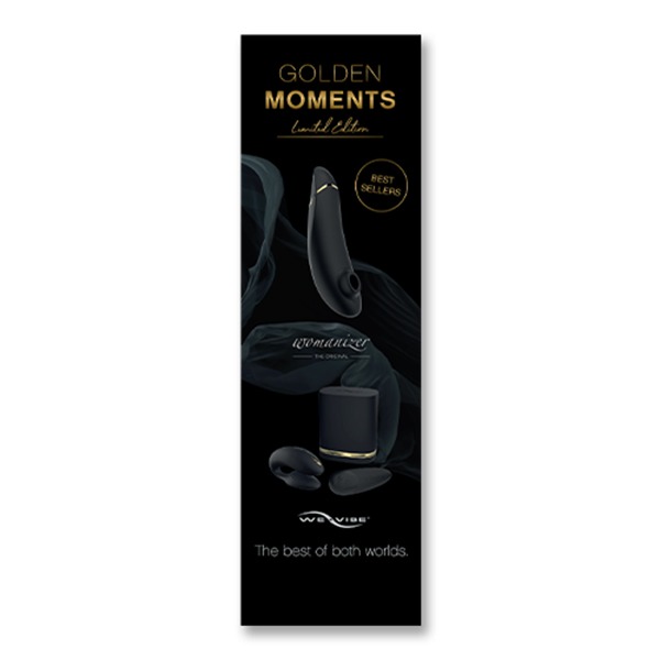 WE8302 We-Vibe Golden Moments Collection Roll up Banner ONE PER STORE ONLY