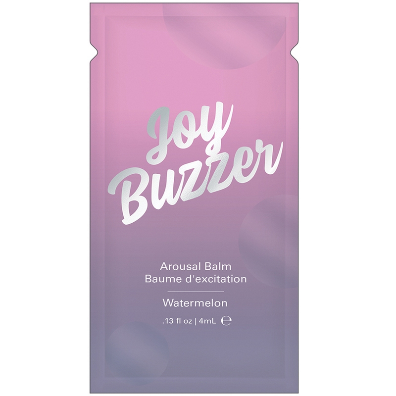 NEW JEL7005-05 Jelique Products 4 ml Joy Buzzer Arousal Balm Watermelon Foil Pac