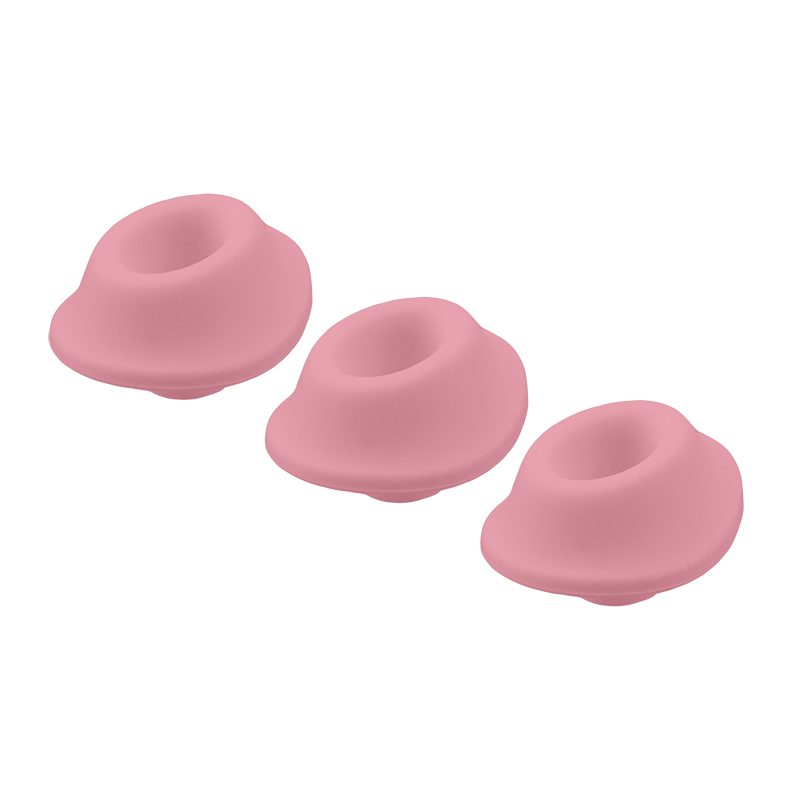 NEW W60104 Womanizer Premium Eco Heads Small Rose (Pack of 3)  NO FURTHER DISCOUNTS APPLY