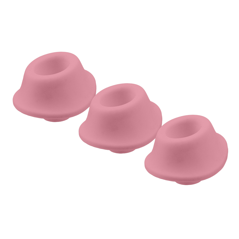 NEW W60105 Womanizer Premium Eco Heads Medium Rose (Pack of 3)  NO FURTHER DISCOUNTS APPLY
